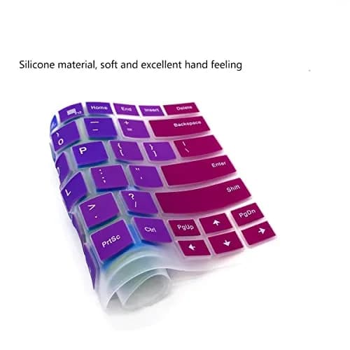 i-Tensodo 2 Pack Keyboard Cover for Lenovo Thinkpad X1 Carbon 14" 5th/6th/7th Gen, ThinkPad X1 Yoga Gen 3/4/5, T14 14" | US Layout Silicone Protector thumbnail 7