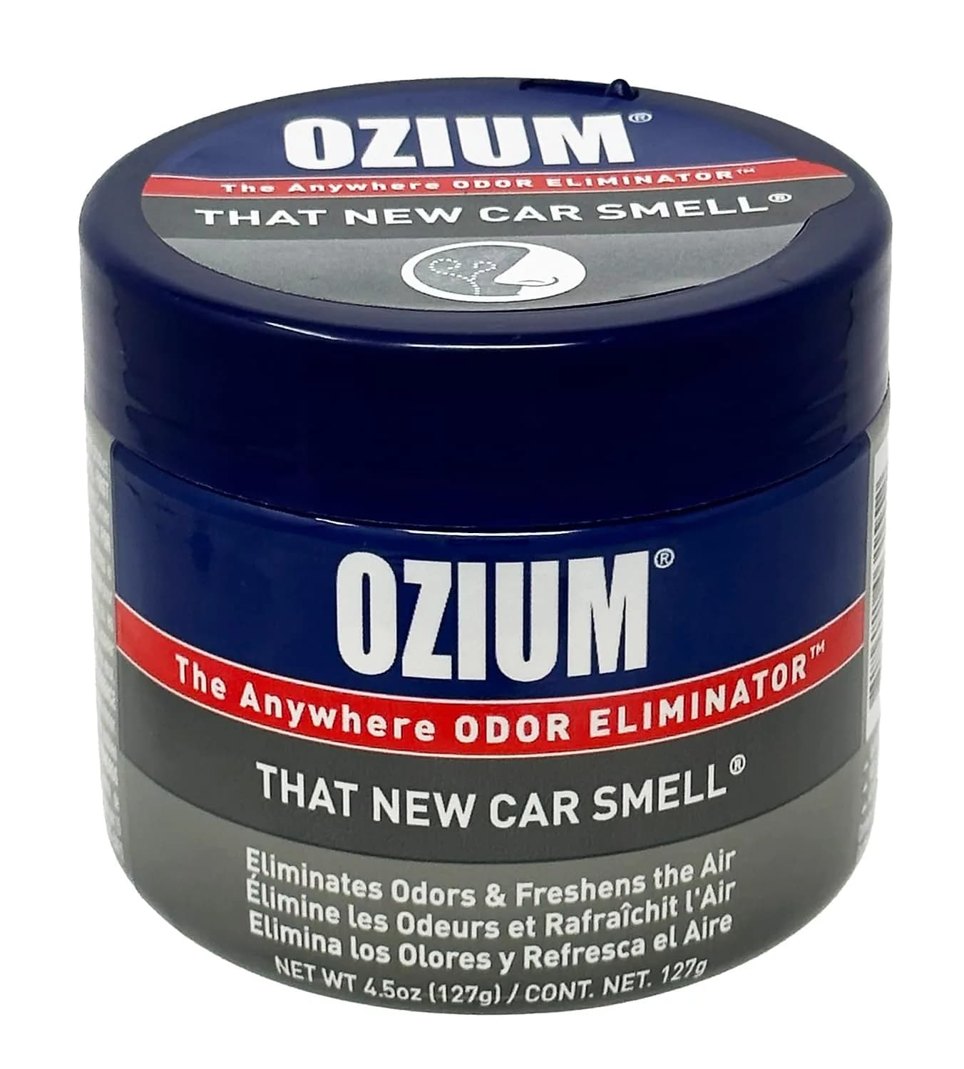 Ozium Air Sanitizer 4.5oz Gel | Odor Eliminator & Car Freshener for Strong Odors - main product image