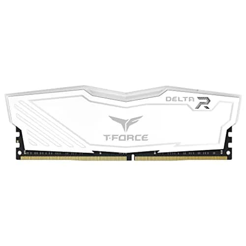 TEAMGROUP T-Force Delta RGB DDR4 16GB (2x8GB) 3600MHz CL18 White Desktop Gaming Memory Module Ram TF4D416G3600HC18JDC01 | High-Speed RAM for Gaming PCs thumbnail 7