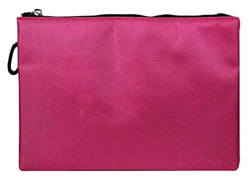 Vaultz Locking Money Bag - 7 x 10 Inches, Pink | Secure Personal Valuables thumbnail 4