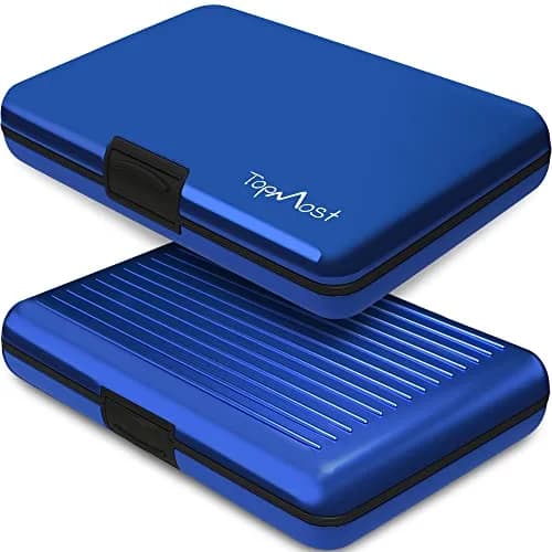 TopMost Aluminum Credit Card Holder, RFID Blocking Wallet for Women & Men | Compact, Stylish & Secure thumbnail 9