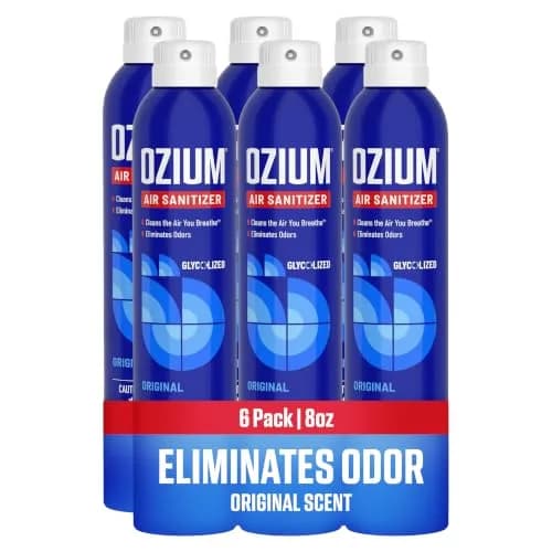 Ozium Air Sanitizer & Odor Eliminator Spray 8 Oz. | Clinically Proven Air & Germ Cleaner for Homes & Cars thumbnail 1