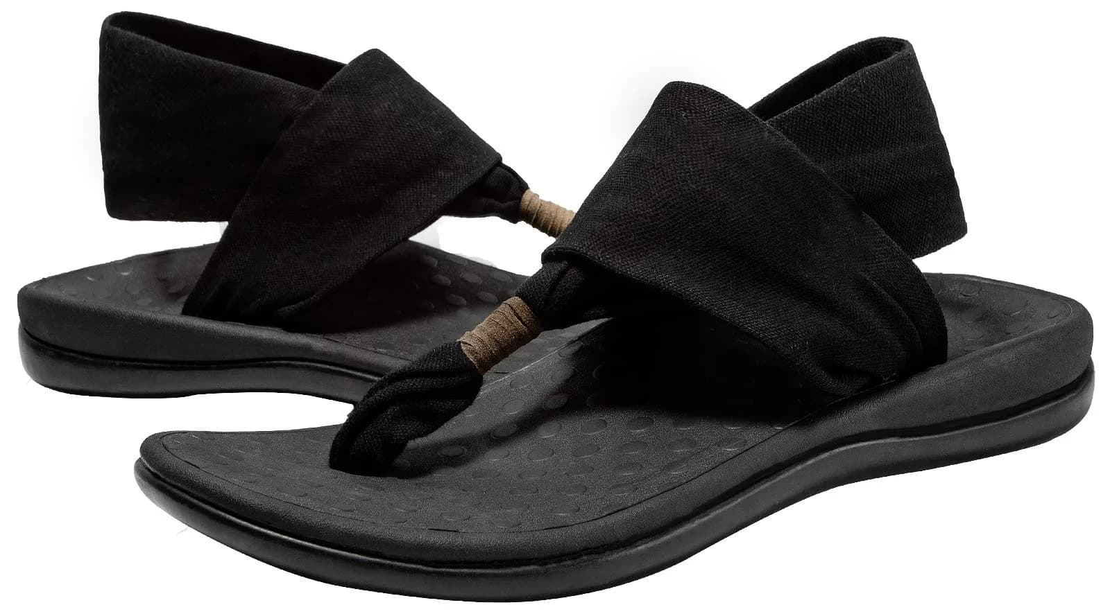LLSOARSS Women's Plantar Fasciitis Feet Yoga Sling Sandal Arch Supports Orthotics Flip Flops | Relieve Flat Feet & Foot Pain