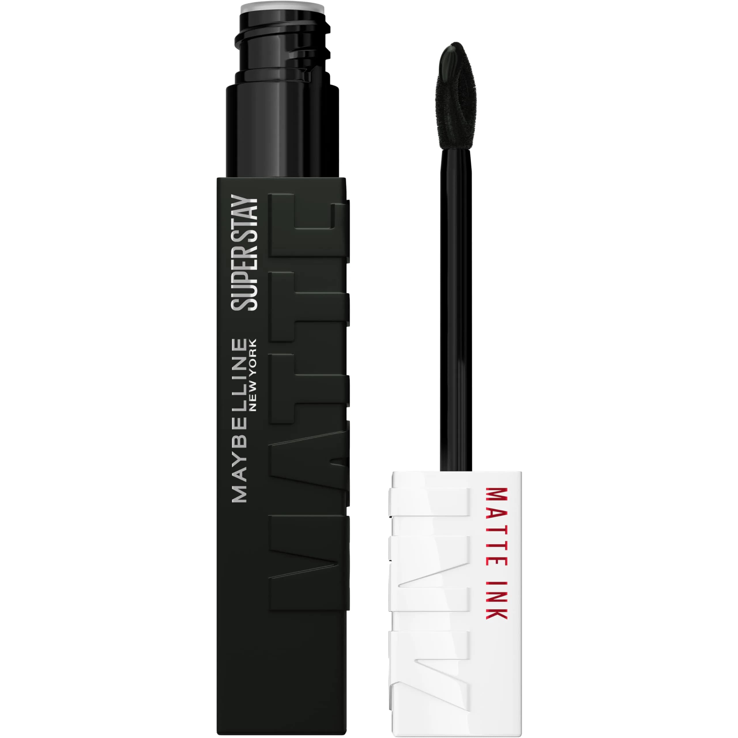 Maybelline SuperStay Matte Ink Liquid Lipstick, Thrill Seeker Black, 0.17 Fl Oz (5 ml) | Long-Lasting Matte Color - main product image