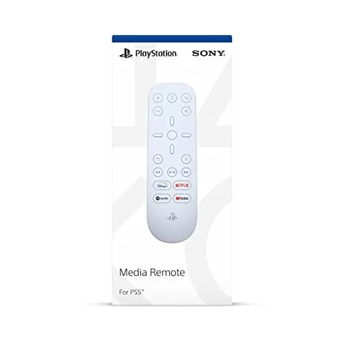 PlayStation Media Remote for PS5 Console & Compatible TVs | White thumbnail 2