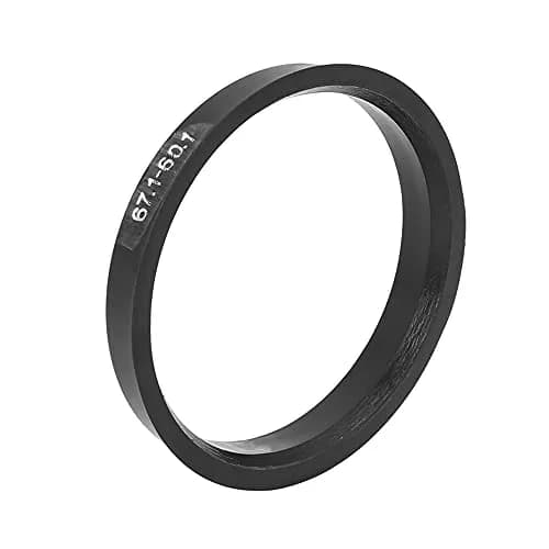 X AUTOHAUX Plastic Hub Centric Rings 67.1mm OD to 60.1mm ID | Eliminate Steering Wheel Vibrations thumbnail 8