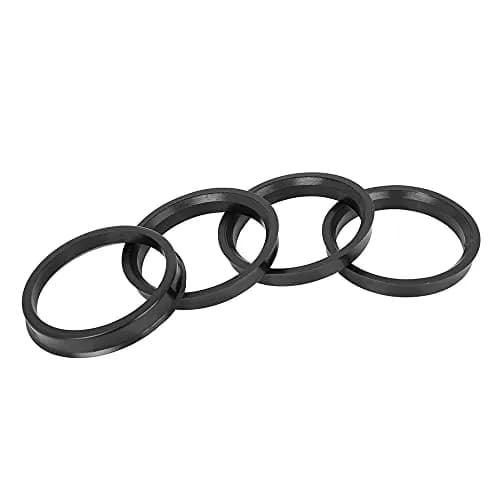 X AUTOHAUX Plastic Hub Centric Rings 67.1mm OD to 58.1mm ID, 4-Piece Set | Eliminate Steering Wheel Vibrations thumbnail 1