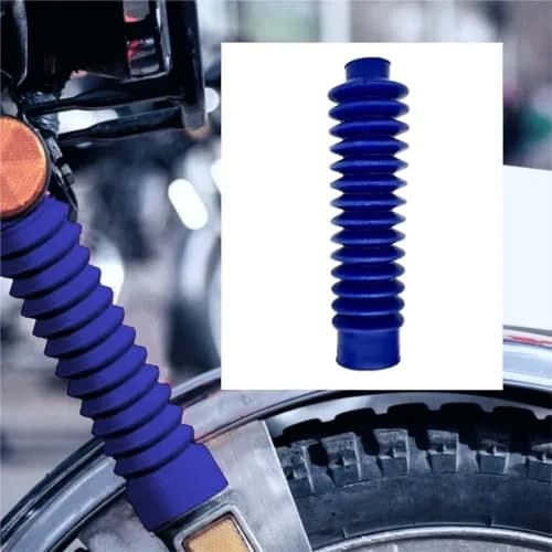 HCLLPS Universal Fork Boots for Honda ATC 200X 1983-1987 | Protects Fork Seals & Tubes thumbnail 3