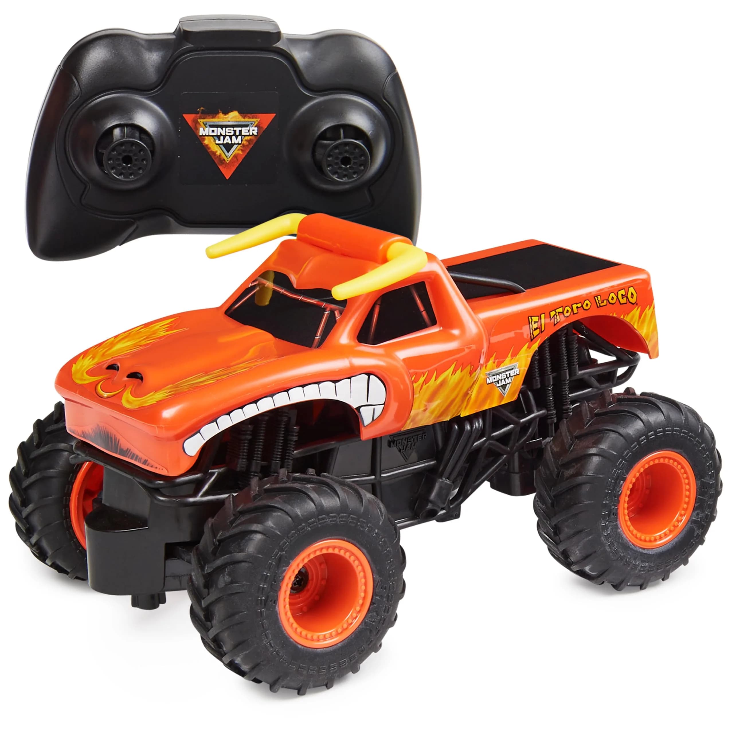 Monster Jam Monster Mutt Dalmatian Multicolor RC Monster Truck 1:24 Scale | Official 2.4 GHz Remote Control Toy for Ages 4+ - main product image