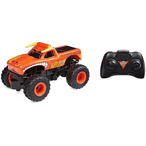 Monster Jam Official El Toro Loco RC Truck 1:24 Scale | ASTM-Tested Remote Control Toy thumbnail 5