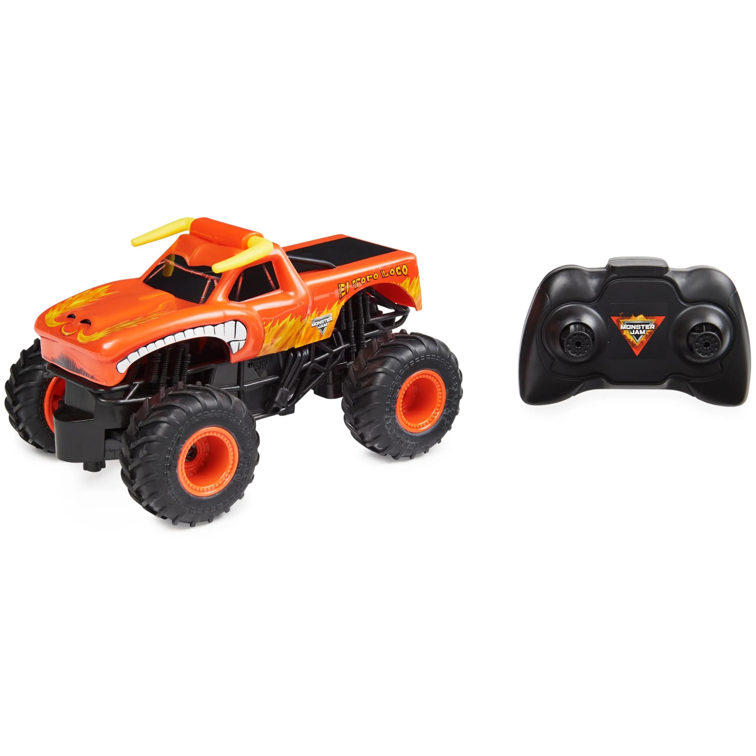 Monster Jam Official El Toro Loco RC Truck 1:24 Scale | ASTM-Tested Remote Control Toy - view 5