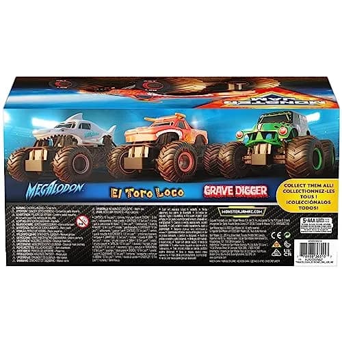 Monster Jam Official El Toro Loco RC Truck 1:24 Scale | ASTM-Tested Remote Control Toy thumbnail 8