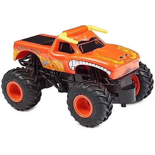 Monster Jam Official El Toro Loco RC Truck 1:24 Scale | ASTM-Tested Remote Control Toy thumbnail 3