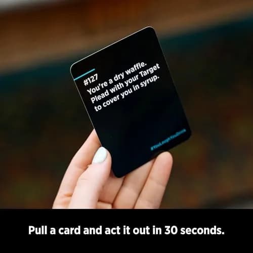 DSS Games You Laugh You Drink Party Game Tin | 150 Prompt Cards for Adults thumbnail 2