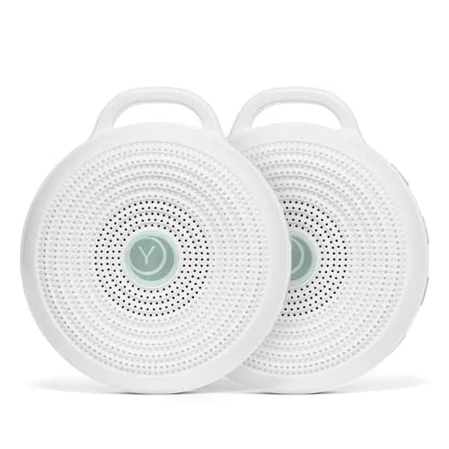Yogasleep Rohm Portable White Noise Sound Machine 2 Pack | Sleep Therapy for Adults & Kids thumbnail 1