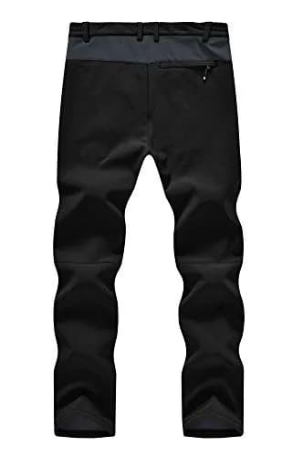 YSENTO Men's Snow Pants Fleece Lined Hiking Ski Winter Insulated Utility Work 40 | Water-Resistant & Warm thumbnail 3