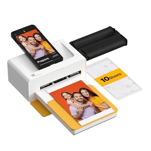 KODAK Dock Plus 4x6 Photo Printer with Docking Station & 10 Sheets | Prints 4x6 inch Photos Wirelessly thumbnail 1