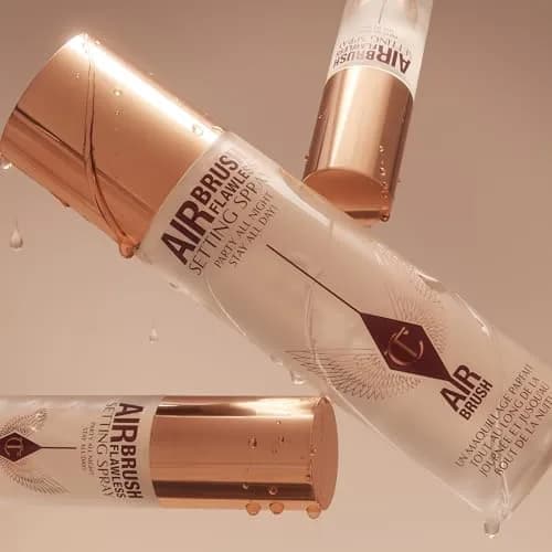 Charlotte Tilbury Airbrush Flawless Setting Spray - Hydrating & Waterproof | 3.38 Fl Oz | All-Day Makeup Lock & Hydration thumbnail 8