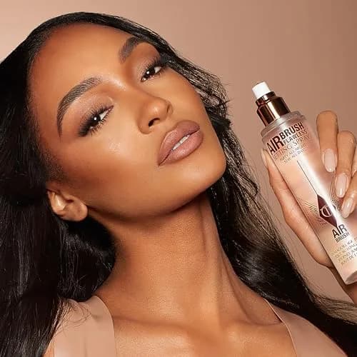 Charlotte Tilbury Airbrush Flawless Setting Spray - Hydrating & Waterproof | 3.38 Fl Oz | All-Day Makeup Lock & Hydration thumbnail 9