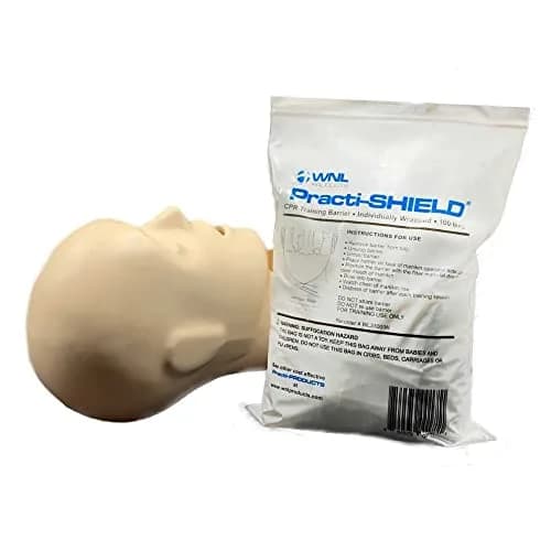 WNL Products WL3100IW CPR Manikin Shields, 100 Individually Wrapped thumbnail 3