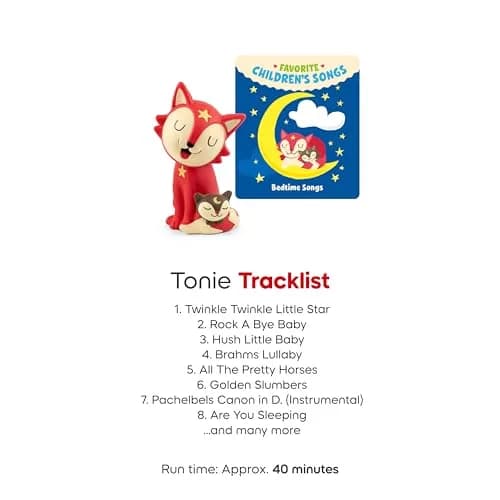 Tonies Bedtime Songs Audio Play Character | 27 Songs, 44 Min, Bedtime & Relaxation (en_US) thumbnail 6