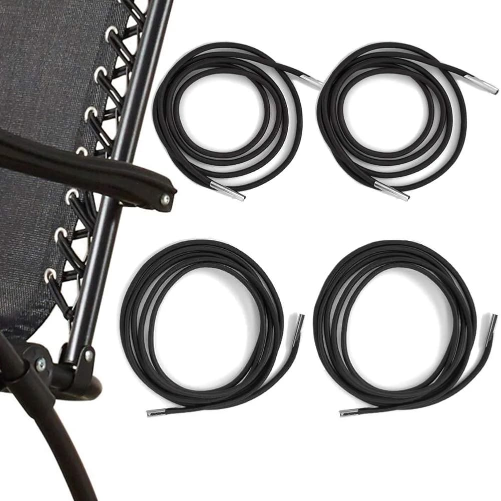 Bealuffe Replacement Recliner Cords 2.2m (86.6") & 1.4m (55") | Universal Fit for Zero Gravity Chairs - main product image