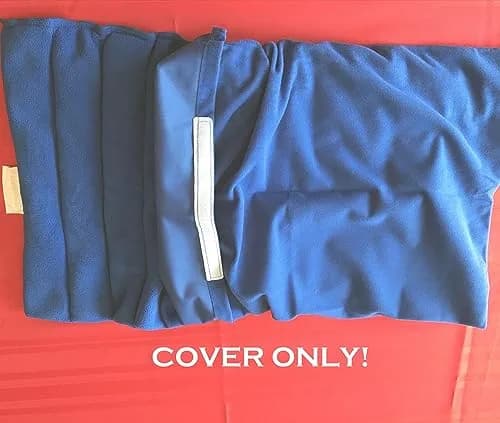 ComfortCloud Accessory Cover for XL Microwavable Heating Pad, Blue 53cm (21 inch) | Protects Heating Pads for All-Day Comfort thumbnail 4