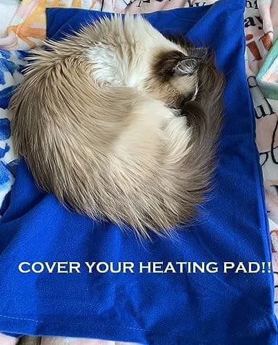 ComfortCloud Accessory Cover for XL Microwavable Heating Pad, Blue 53cm (21 inch) | Protects Heating Pads for All-Day Comfort thumbnail 2