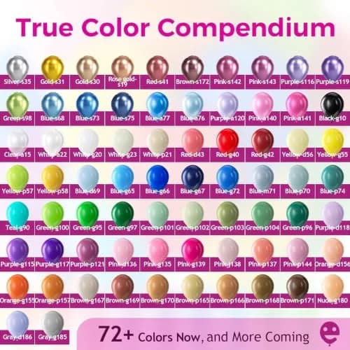 Bezente Silver Metallic Chrome Latex Round Helium Balloons 100 Pack 12 inch | Premium Quality Party Balloons thumbnail 3