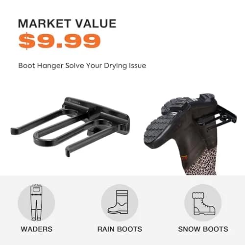 HISEA Neoprene Chest Waders Leopard Print Duck Hunting Waders for Women with Boots Waterproof Insulated 10 | Waterproof Fishing Waders thumbnail 7