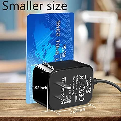 WUKUR 9V Guitar Pedal Power Supply 1A Tip Negative | Noise-Filtered, ETL Listed thumbnail 6