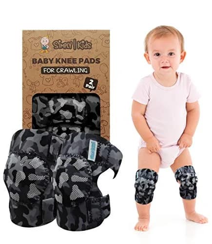 Simply Kids Baby Knee Pads for Crawling (2 Pairs) | CPSIA Certified Toddler Protector (70-120 chars) thumbnail 1