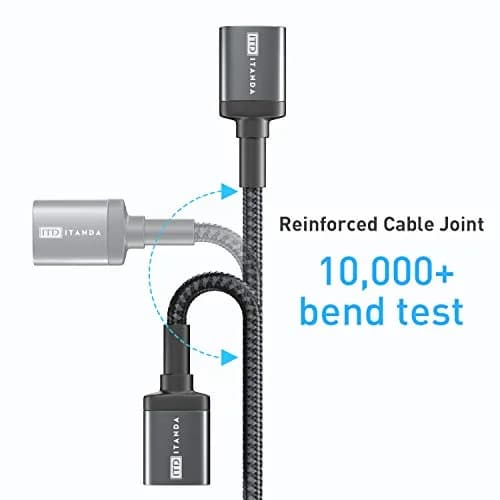 ITD ITANDA 10ft (3.05m) USB 3.0 Extension Cable | 5Gbps Data Transfer & Charging thumbnail 4