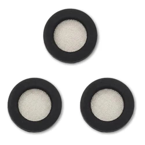 Olivia tree Shower Head Gasket Silicone Washer 3 Pcs (Black) | Prevents Leaks & Restricts Flow thumbnail 1