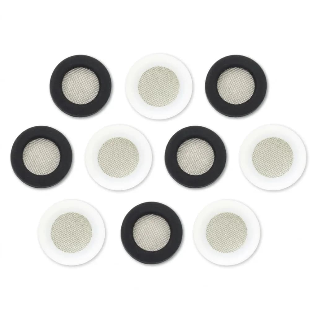 Olivia tree Black 20 pcs Silicone Washer Set | Prevents Leaks & Restricts Flow - main product image