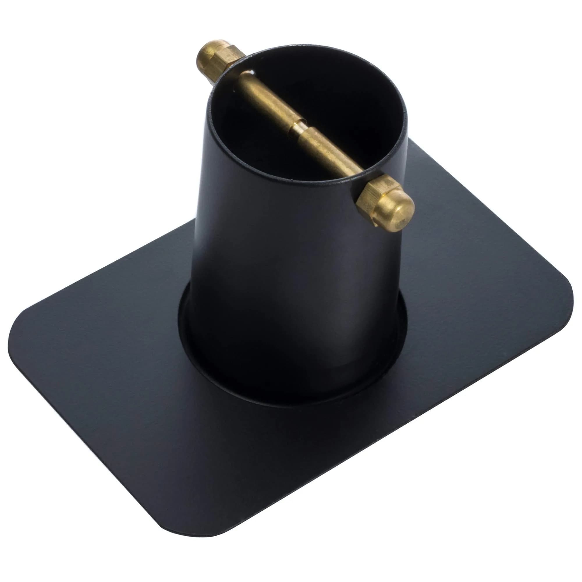 Monarch Rain Chains Gutter Adapter Black | Functional Water Flow Design for Heavy Rainfall - view 2