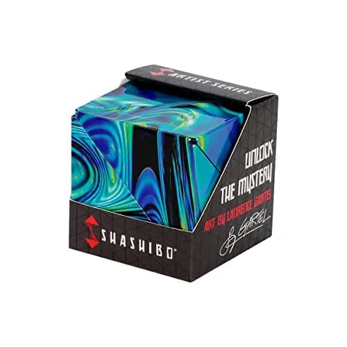 Shashibo DODECA Magnetic Puzzle Cube Mystic Ocean 5.8cm (2.3in) | STEM Educational Fidget Toy thumbnail 1