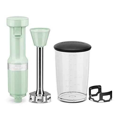 KitchenAid Variable Speed Corded Hand Blender KHBV53 Pistachio | 180W Power for Smoothies & Soups thumbnail 3
