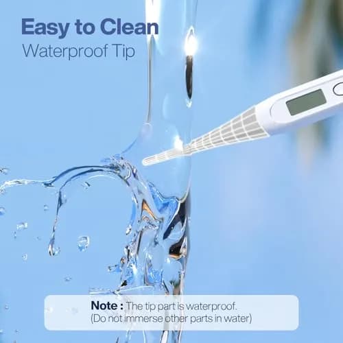 Boncare Digital Thermometer for Adults, Kids & Babies, Gray | Accurate & Fast 10-Second Reading thumbnail 5