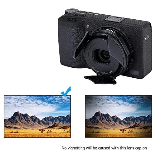 JJC Auto Lens Cap for Ricoh GR III GR III HDF, 56mm (2.2 inches) Diameter | Protects Lens from Dust, Moisture & Scratches thumbnail 7