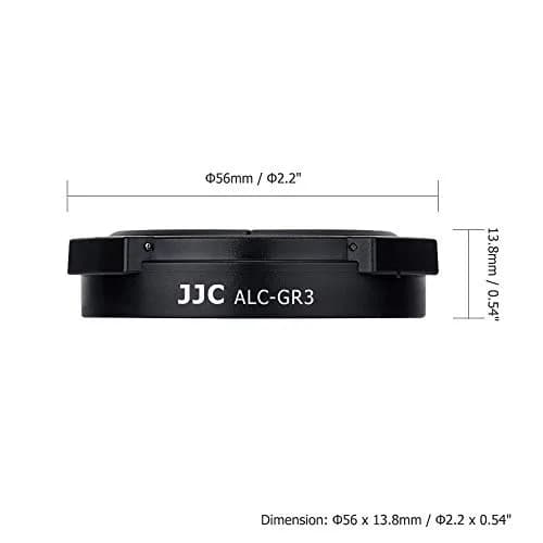 JJC Auto Lens Cap for Ricoh GR III GR III HDF, 56mm (2.2 inches) Diameter | Protects Lens from Dust, Moisture & Scratches thumbnail 8