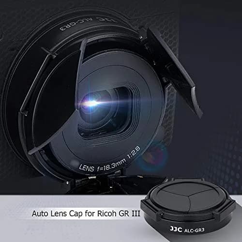 JJC Auto Lens Cap for Ricoh GR III GR III HDF, 56mm (2.2 inches) Diameter | Protects Lens from Dust, Moisture & Scratches thumbnail 9