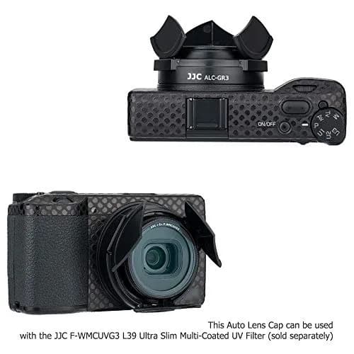 JJC Auto Lens Cap for Ricoh GR III GR III HDF, 56mm (2.2 inches) Diameter | Protects Lens from Dust, Moisture & Scratches thumbnail 3