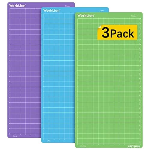 WORKLION Cutting Mat 12x24 | Compatible with Explore Series, Adhesive, Durable, Anti-Slip, 3-Pack thumbnail 1