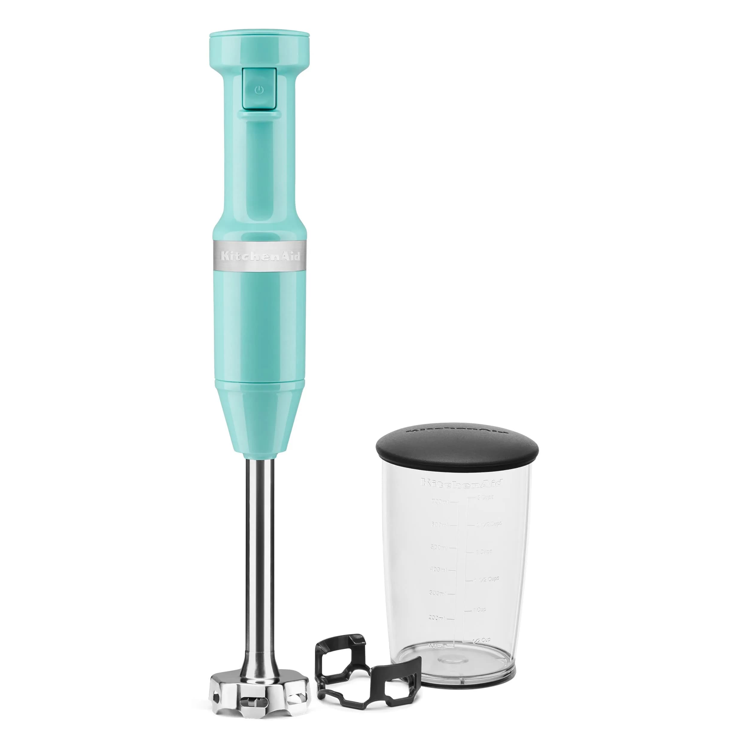 KitchenAid Variable Speed Corded Hand Blender KHBV53 Aqua Sky 1L (33.8 oz) | Blends Smoothies, Soups, Sauces - view 2