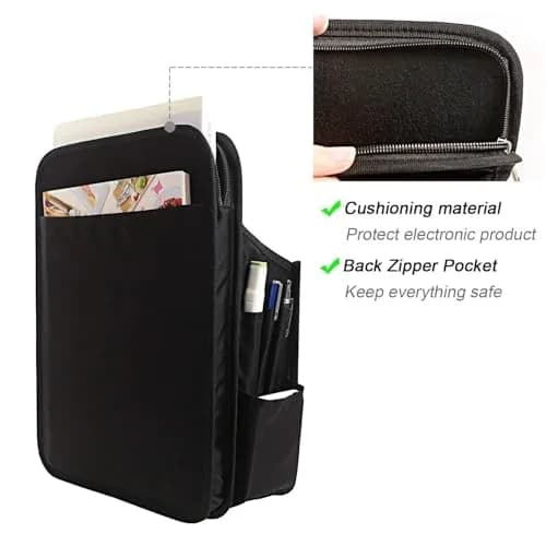 Yoillione Nylon Backpack Organizer Insert for Men and Women, Large Bag Organizer with Zipper Pockets, 27.5cm x 13cm x 36.5cm thumbnail 4