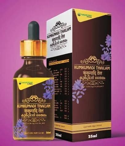 Ayupra Wellness Nagarjuna Kumkumadi Thailam 25 ml | Herbal Skin Care Oil for Radiant Skin thumbnail 2