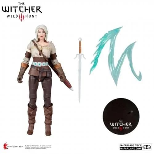 McFarlane Toys Witcher Gaming 7" Ciri Action Figure | Detailed, Fully Articulated, Wave 2 thumbnail 3