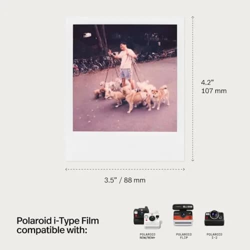 Polaroid i-Type Color Film - Golden Moments Edition Double Pack (16 Photos, Gold Frame) | Instant Film for Polaroid i-Type Cameras thumbnail 4