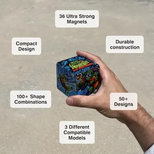 Shashibo DODECA Magnetic Puzzle Cube Elements 6.4cm (2.5in) | STEM Educational Toy for Kids & Adults thumbnail 7